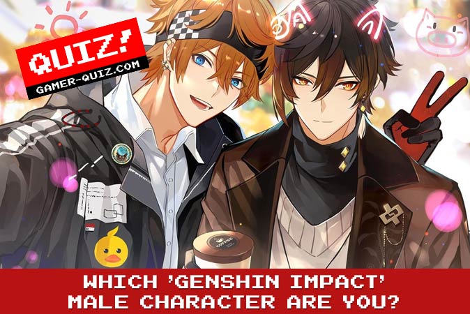 Qual personagem masculino de 'Genshin Impact' você é? - RPG 